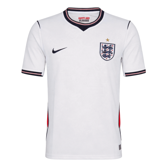 England Home Soccer Jersey 2026