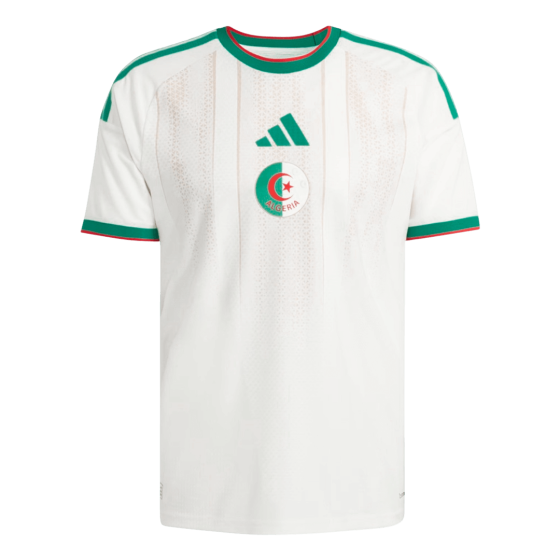 2026年阿尔及利亚主场足球球衣球员版