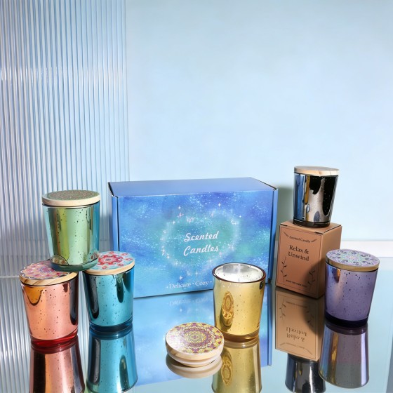 香薰蜡烛星空杯|香氛蜡烛|浪漫熏香|生日伴手礼物